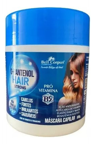 D`pantenol Mascara Capilar Bell Corpus 500g