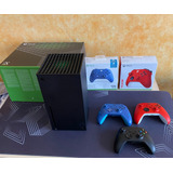 Consola Xbox Series X 1tb Color Negro + 3 Controles