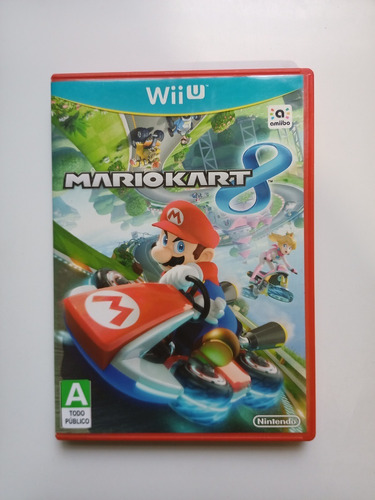 Mario Kart 8 Standard Edition Nintendo Wii U Red
