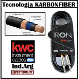 Cable Kwc Kw Iron 205 Plug Plug 6 Mts Standard + 5 Años Gtía