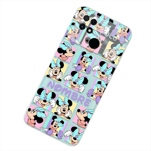 Funda Para Xiaomi Minnie Mouse Personalizada Con El Nombre