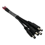 Cable Dc 12v Conector Ficha Plug Macho 5.5 X 2.1 Led X 10u