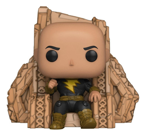 Funko Pop Deluxe: Dc Black Adam - Black Adam En Trono