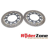 2008 - 2016 Yamaha Yzf R6 Front Brake Rotors Left Right  Ccd