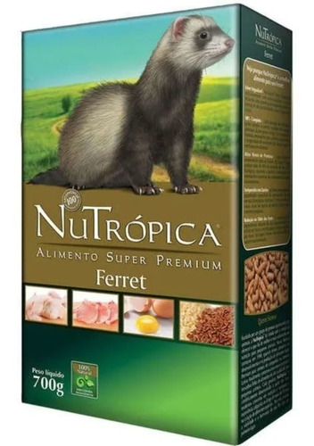 Nutropica Ferret 700g Ração Extrusada