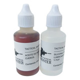 Combo Aceite De Pata Y Silicona 1000 Para Rifles A.c Y Pcp