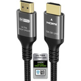 Cabo Hdmi 2.1 4metros 10k 8k Compatível Com Rtx4090 Ps5 Xbox