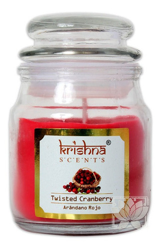 Vela Aromática  Krishna Arándano 75gr / Ambienteyaromas