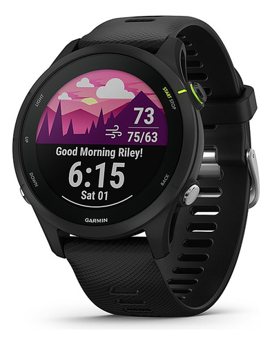 Smartwatch Garmin Forerunner 255s Music Gps Black 