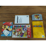 Mario Party N64 P Nintendo 64 C Caixa E Manual Original Usad