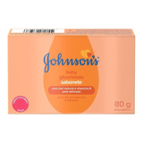 Johnson's Baby Sabonete Barra Glicerinado  Caixa 80g