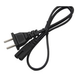 Cable De Corriente Dos Polos Para Cargador Laptop 1.5 Mts