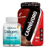 Bodyaction Carnivoro Sabor Chocolate Beef Protein Isolate + Colágeno Tipo 2 Nutrilibrium