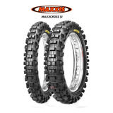 Llantas 120/100-18 Y 80/100-21 Maxxcross Si Cross