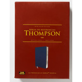 Biblia Rvr De Referencia Thompson, Azul Añil, Con Índice