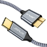 Cable Usb-c A Micro Usb-b Jsaux | Pack De 2 (1 Y 2 Mt)