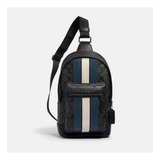 Pechera Coach West 100% Original In Signature Mochila Hombre