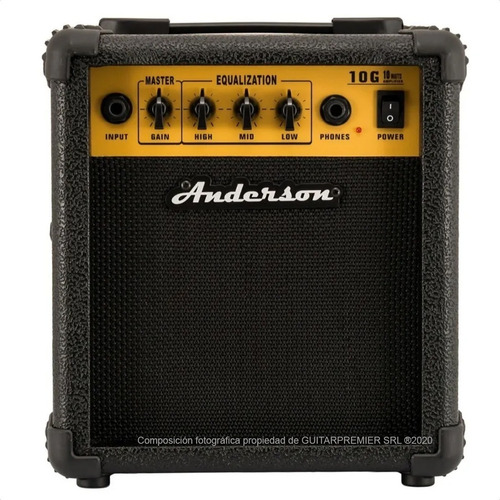 Amplificador Para Guitarra Electrica 10w Distorsion Gtia G10