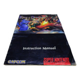 Manual King Of Dragons Super Nintendo Snes Original