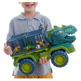 Juguete Transportador De Dinosaurios Grande