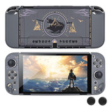 Dlseego Zelda Switch - Funda Protectora Oled Acoplable, Carc