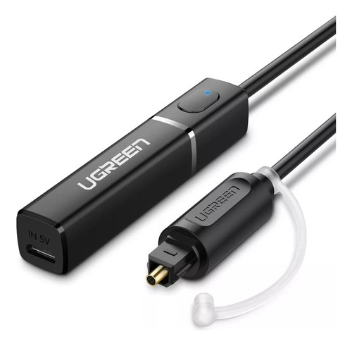 Emisor Transmisor Bluetooth 5.0 Cable Optico Audio Ugreen 