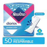 Protector Nosotras Respirable X50 Unidades