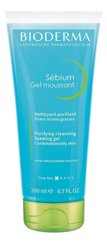 Gel Dermolimpiador Bioderma Sébium Piel Grasosa 200 Ml