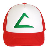 Gorra Truker Ash Ketchum Pokemon Go, Bordada.