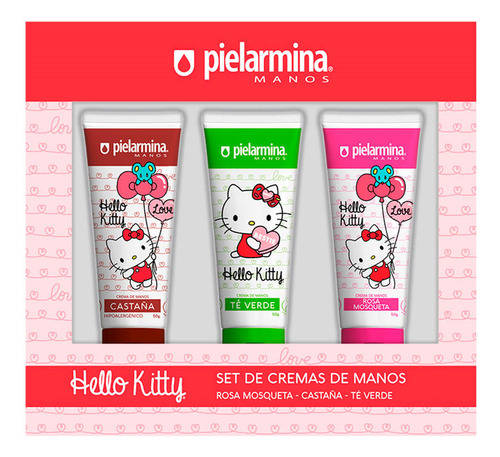 Tripack Set Cremas De Manos Hello Kitty | Pielarmina