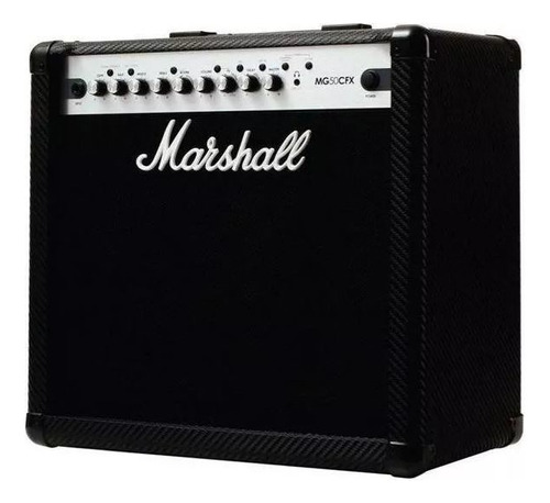 Amplificador Marshall Mg50 Cfx Cubo Guitarra 50w C/ Pedal