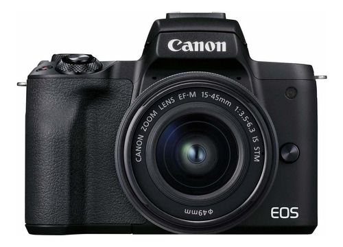 Canon Eos M50 Mark Ii (negro) + Ef-m De 0.591-1.772 pulgad.