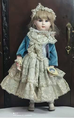 Muñeca De Porcelana Antigua 