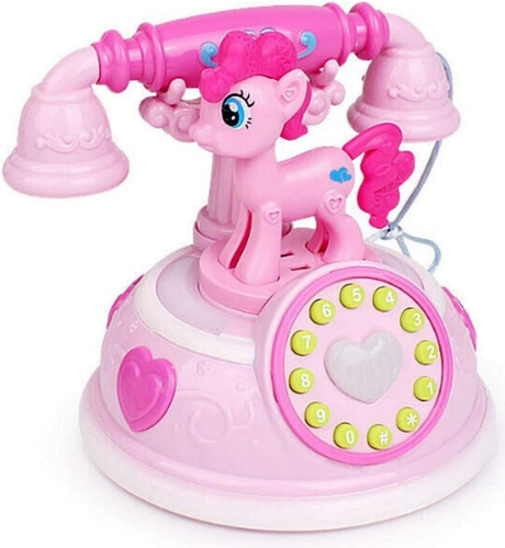 Teléfono Celular Juguete Musical Unicornio Pony + Baterias