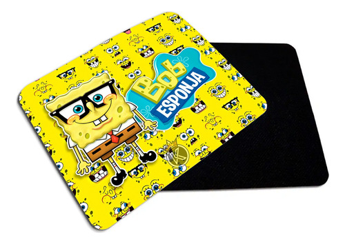 Mouse Pad Bob Esponja - Dibujos Animados - Estampaking