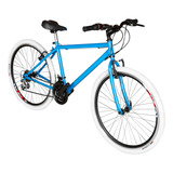 Bicicleta Urbana Todoterreno Rin 26 18 Cambios Color Azul