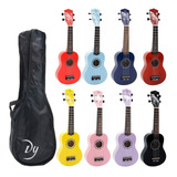 Ukelele Soprano Dy Uk Músicos Profesionales + Colores + Funda + Envío