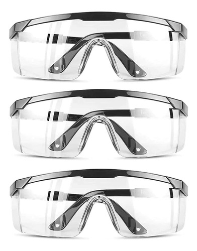 Hpynpes Safety Glassesclear Anti-fog Goggles Over-spec Gl...