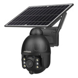 Cámara De Seguridad Camara S588m Profesional Solar Con Resolución De 3mp Visión Nocturna Incluida Negra