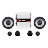 Kit Taramps Ts-400x4 400 Rms + Bomber Two Way 2 Vias 6 Pol