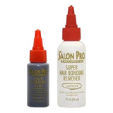 Salon Pro Kit Duo Latex Y Removedor Extensiones De Cabello