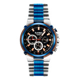 Reloj G-force Original H3829g Cronografo Plateado + Estuche