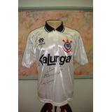 Camisa Futebol Corinthians Sp Finta Jogo Usada Antiga 274