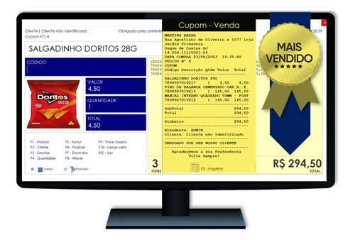 Sistema Para Lojas Sem Mensalidade, Pdv, Controle De Estoque