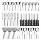 Juego De Cubiertos Acero Inoxidable 72pcs Cuchillo De Carne