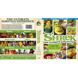 Shrek Y Puss In Boots Peliculas Coleccion Bluray. 6 Discos!