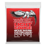 Corda Guitarra 011 Ernie Ball Light Gauge Niquel Wound 