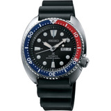 Relógio Seiko Srp779 Prospex Turtle Diver Automatico Pepsi Cor Da Correia Prateado Cor Do Bisel Azul E Vermleho Cor Do Fundo