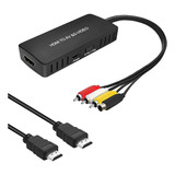 Convertidor De Hdmi A Av Y S-video Convertidor De Hdmi A Aud