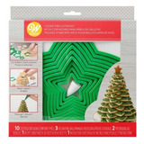 Cortante De Galletitas Árbol De Navidad 3d 15 Piezas Wilton®